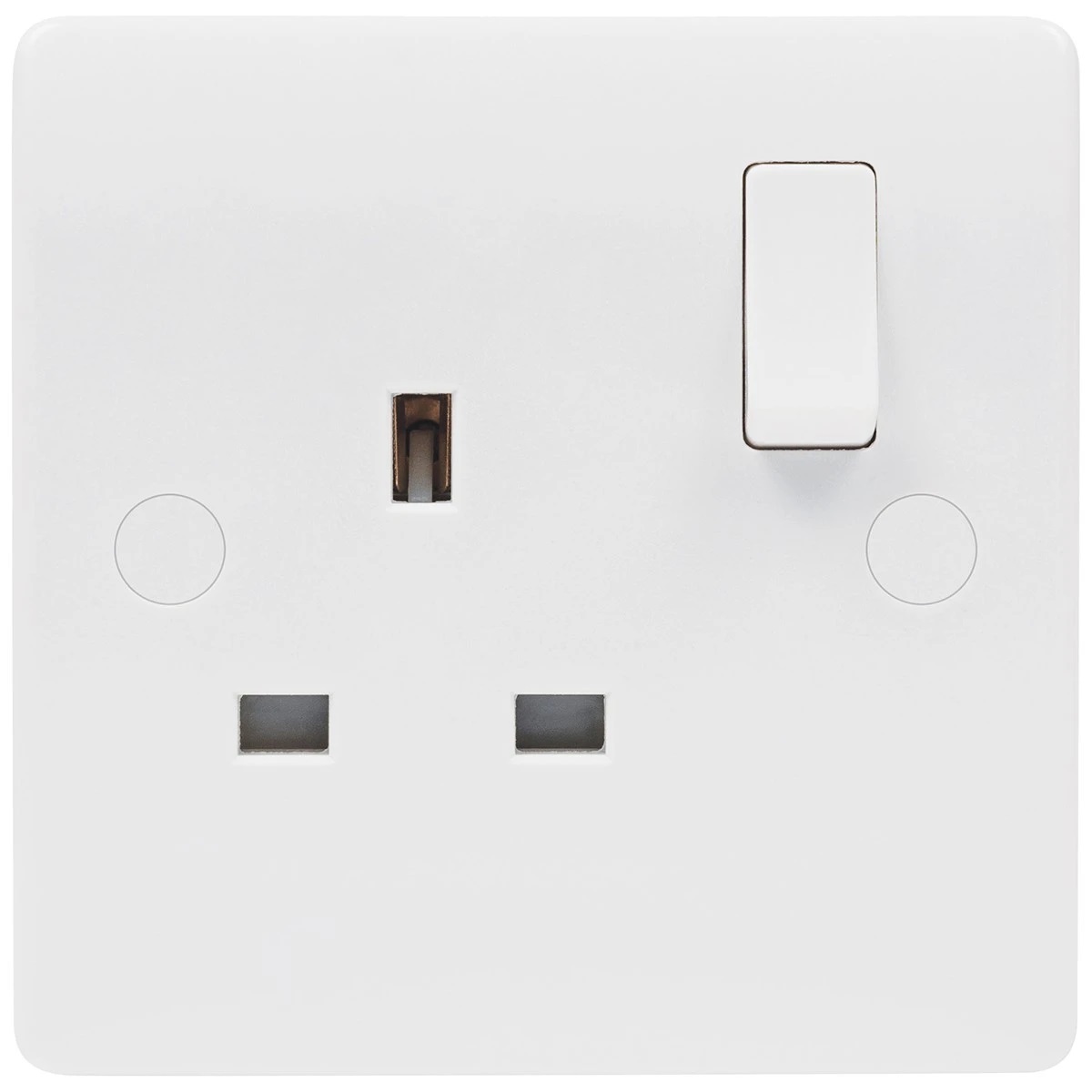 NS131S Niglon Median 1g Single Pole Switched Socket